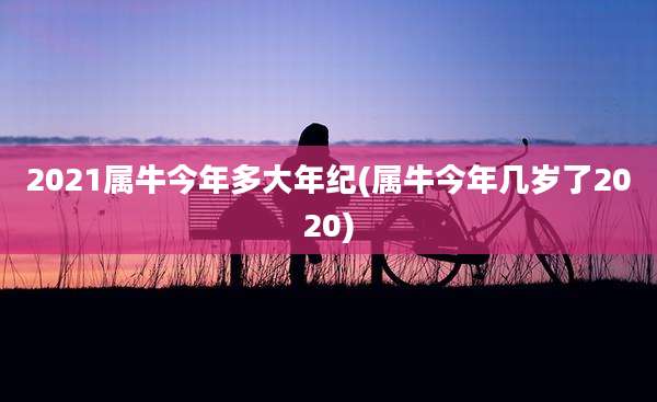 2021属牛今年多大年纪(属牛今年几岁了2020)