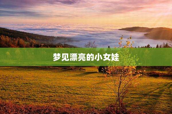 梦见漂亮的小女娃