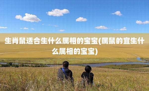 生肖鼠适合生什么属相的宝宝(属鼠的宜生什么属相的宝宝)