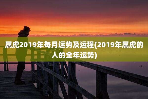 属虎2019年每月运势及运程(2019年属虎的人的全年运势)