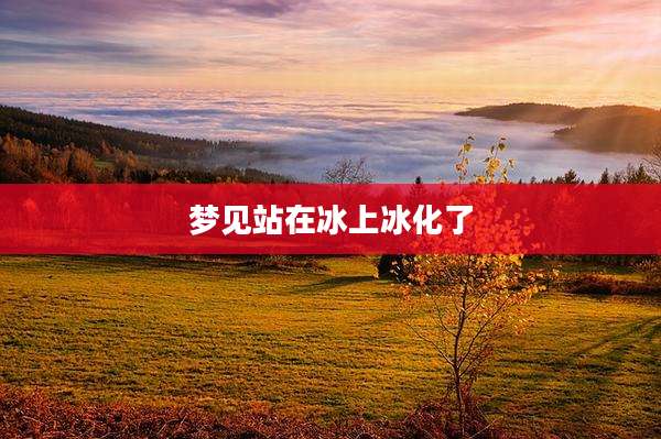 梦见站在冰上冰化了