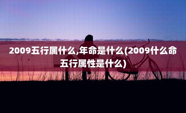 2009五行属什么,年命是什么(2009什么命五行属性是什么)