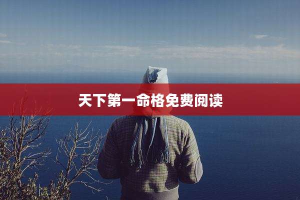 天下第一命格免费阅读