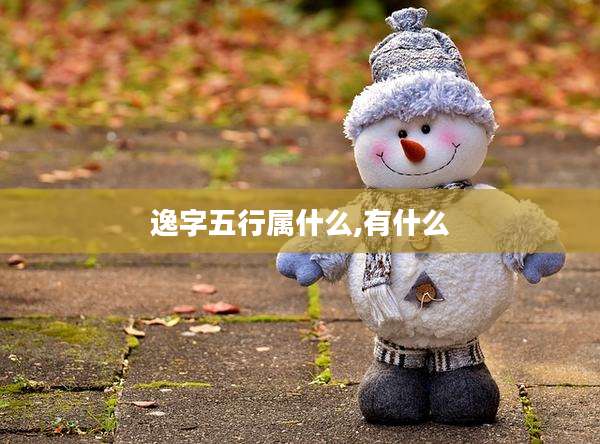 逸字五行属什么,有什么