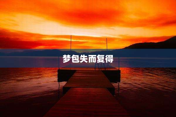 梦包失而复得