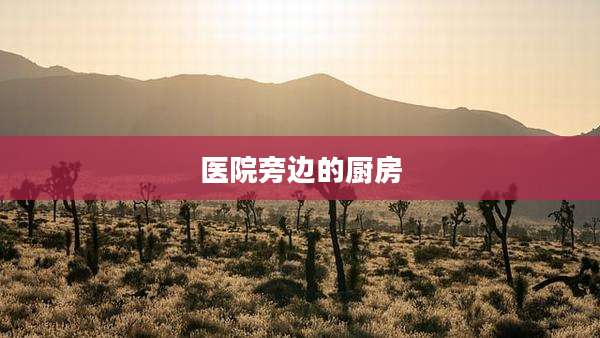 医院旁边的厨房