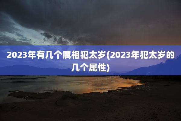 2023年有几个属相犯太岁(2023年犯太岁的几个属性)