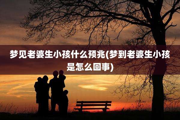 梦见老婆生小孩什么预兆(梦到老婆生小孩是怎么回事)