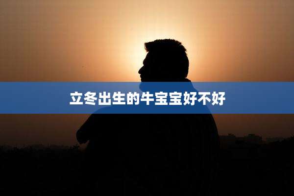 立冬出生的牛宝宝好不好