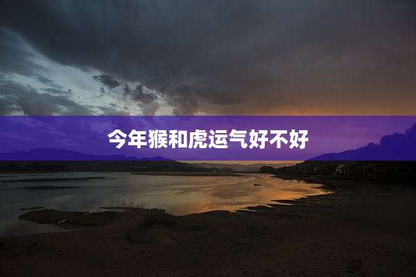 今年猴和虎运气好不好