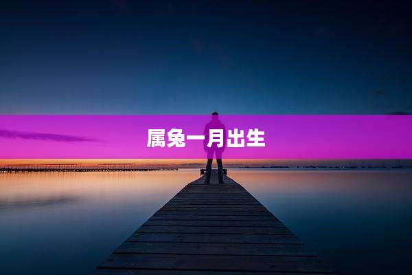 属兔一月出生