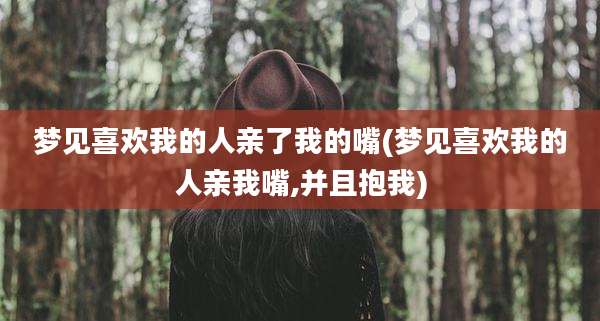 梦见喜欢我的人亲了我的嘴(梦见喜欢我的人亲我嘴,并且抱我)