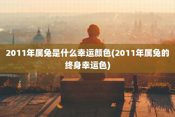 2011年属兔是什么幸运颜色(2011年属兔的终身幸运色)