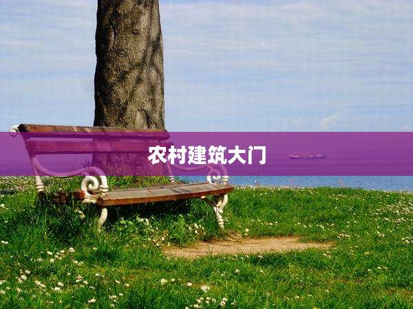 农村建筑大门