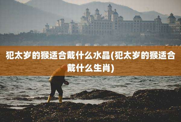 犯太岁的猴适合戴什么水晶(犯太岁的猴适合戴什么生肖)