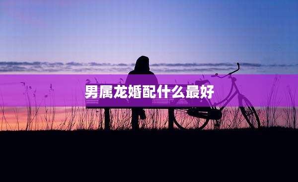 男属龙婚配什么最好