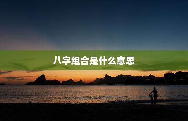 八字组合是什么意思