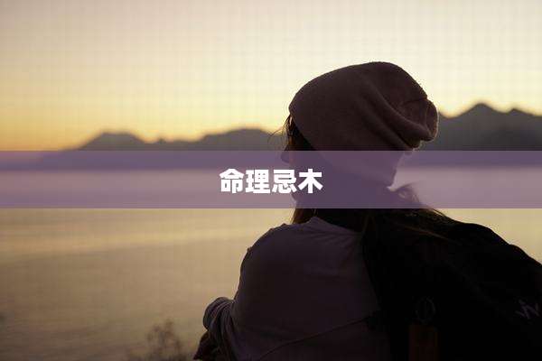 命理忌木