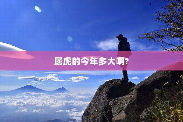 属虎的今年多大啊?