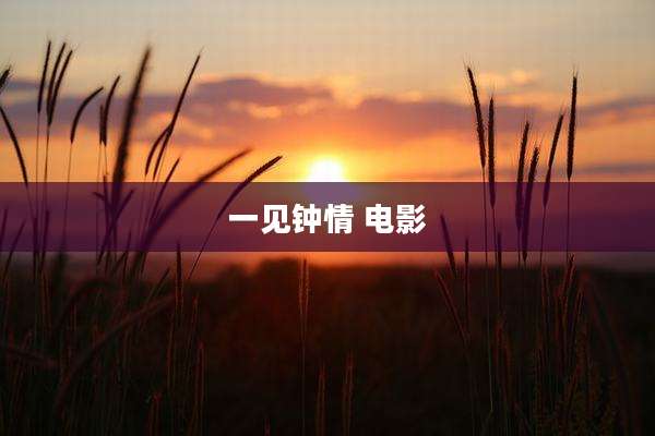 一见钟情 电影