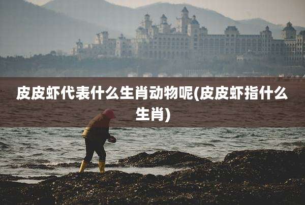 皮皮虾代表什么生肖动物呢(皮皮虾指什么生肖)