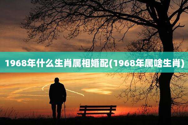 1968年什么生肖属相婚配(1968年属啥生肖)