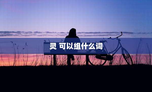 灵 可以组什么词