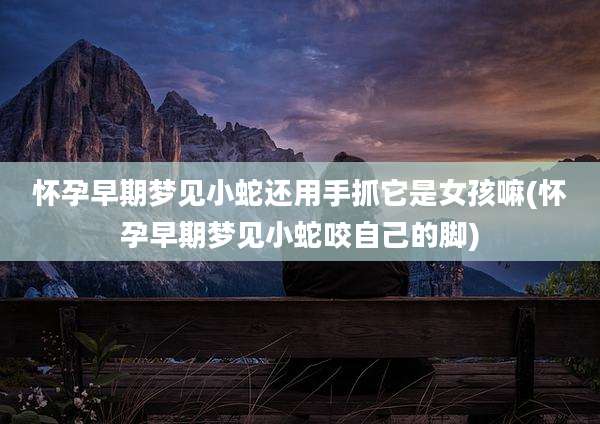 怀孕早期梦见小蛇还用手抓它是女孩嘛(怀孕早期梦见小蛇咬自己的脚)