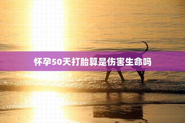 怀孕50天打胎算是伤害生命吗