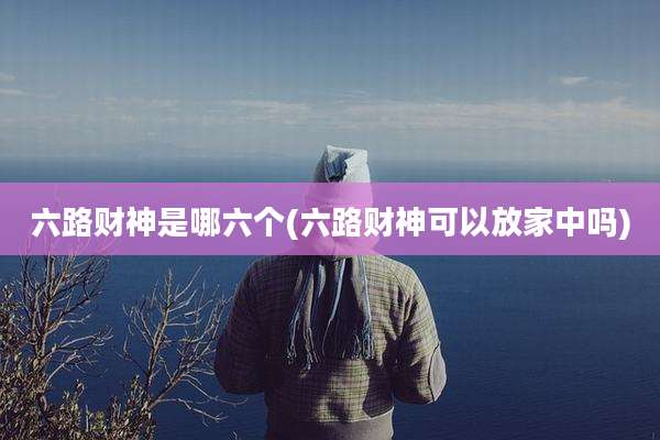 六路财神是哪六个(六路财神可以放家中吗)