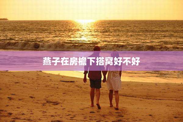 燕子在房檐下搭窝好不好