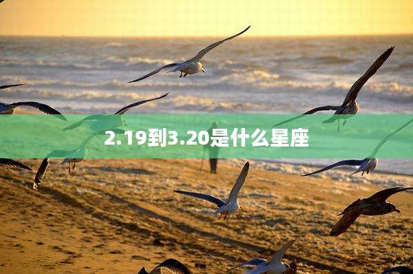 2.19到3.20是什么星座