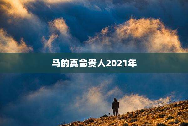 马的真命贵人2021年