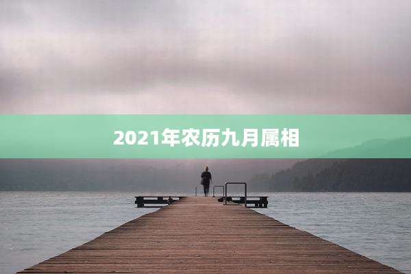 2021年农历九月属相