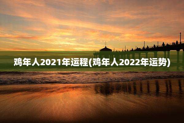 鸡年人2021年运程(鸡年人2022年运势)