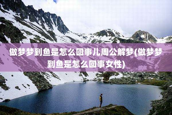 做梦梦到鱼是怎么回事儿周公解梦(做梦梦到鱼是怎么回事女性)