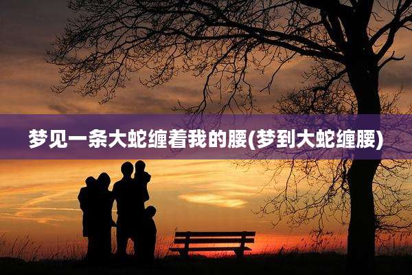 梦见一条大蛇缠着我的腰(梦到大蛇缠腰)