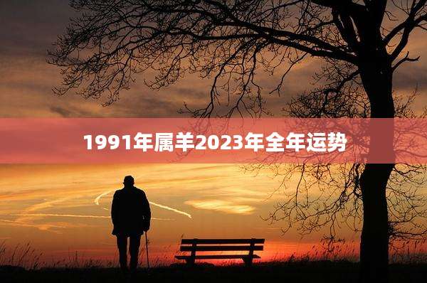 1991年属羊2023年全年运势
