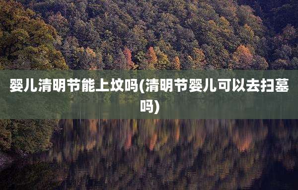 婴儿清明节能上坟吗(清明节婴儿可以去扫墓吗)