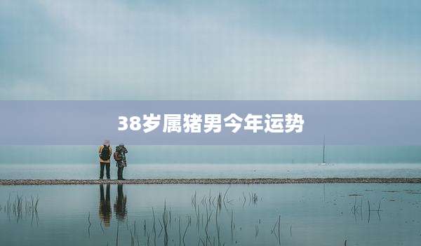 38岁属猪男今年运势