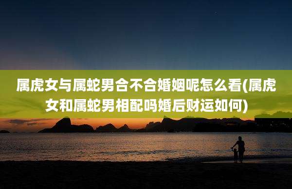 属虎女与属蛇男合不合婚姻呢怎么看(属虎女和属蛇男相配吗婚后财运如何)