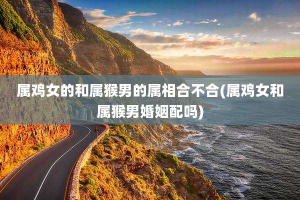 属鸡女的和属猴男的属相合不合(属鸡女和属猴男婚姻配吗)