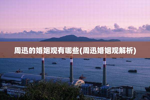 周迅的婚姻观有哪些(周迅婚姻观解析)