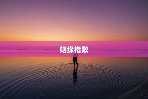 姻缘指数