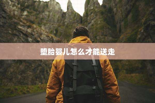 堕胎婴儿怎么才能送走