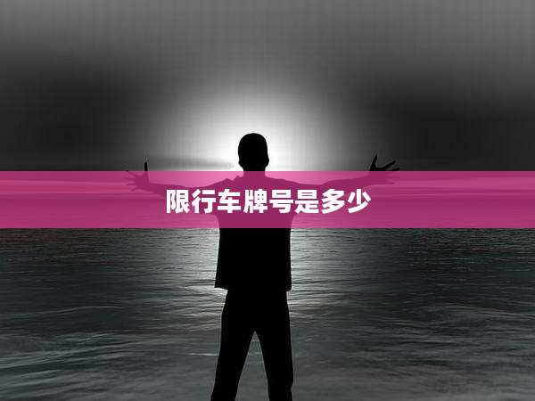 限行车牌号是多少