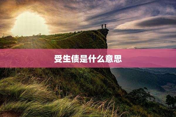 受生债是什么意思