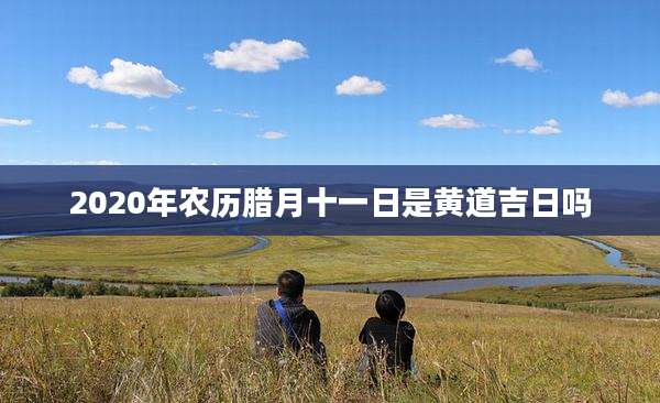 2020年农历腊月十一日是黄道吉日吗