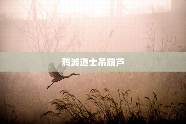 鸦滩道士吊葫芦