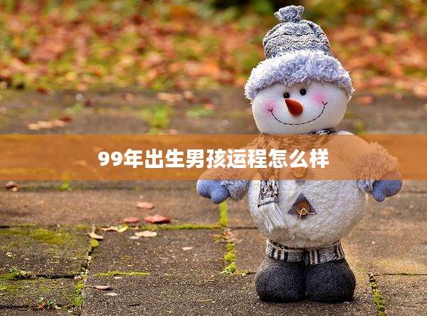 99年出生男孩运程怎么样